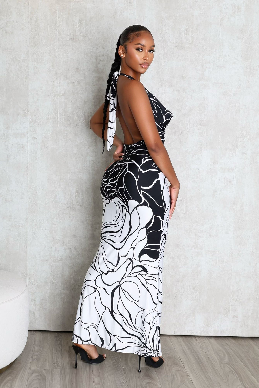 Silkflow Cowl Maxi Dress