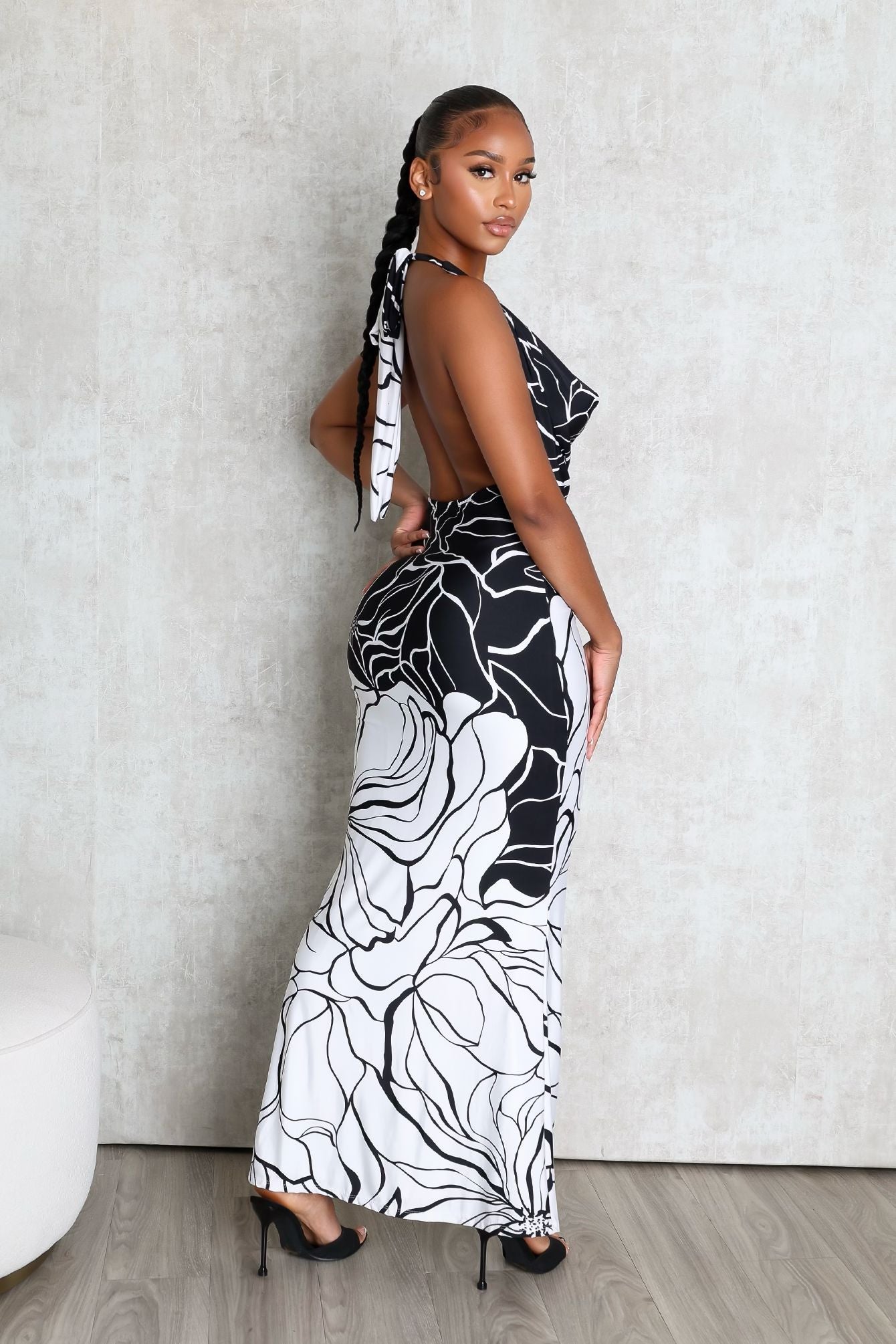Silkflow Cowl Maxi Dress