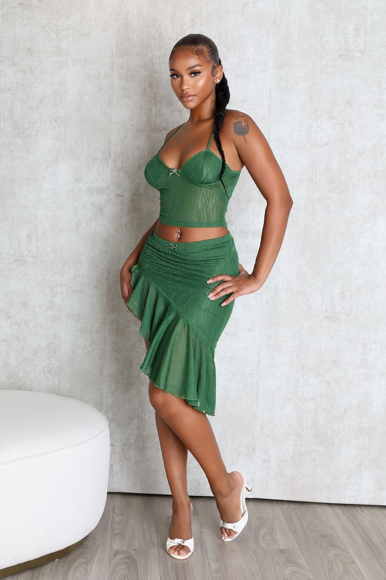 Tilly Cami Top & Skirt SET