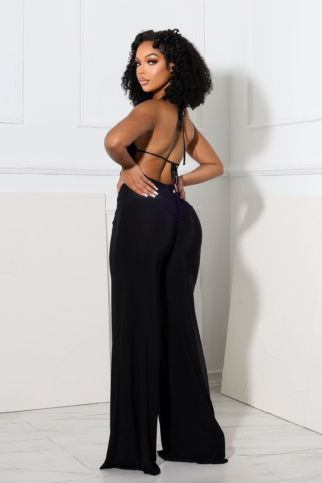 Orion Metal Choker Jumpsuit