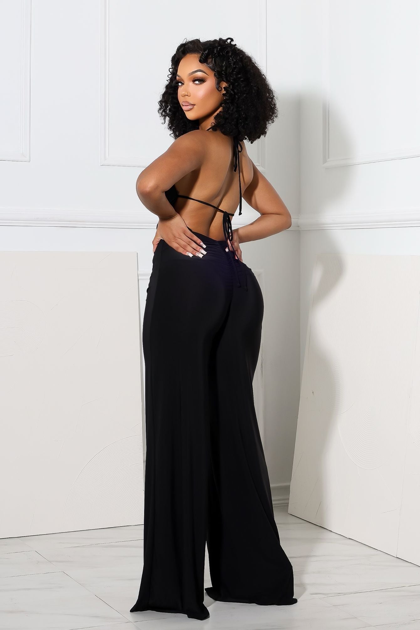 Orion Metal Choker Jumpsuit