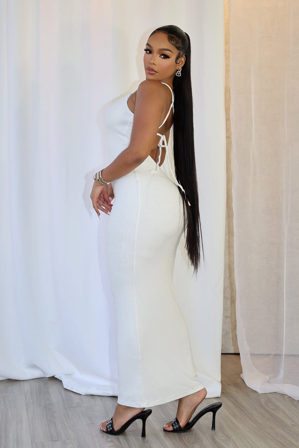 Havanna Open Back Dress