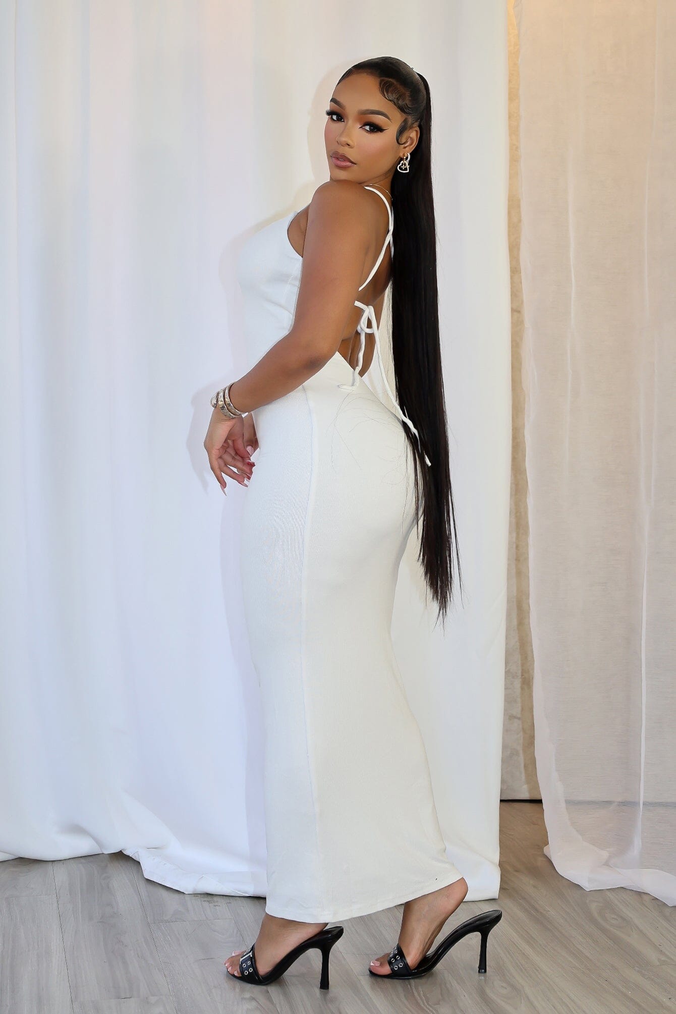 Havanna Open Back Dress