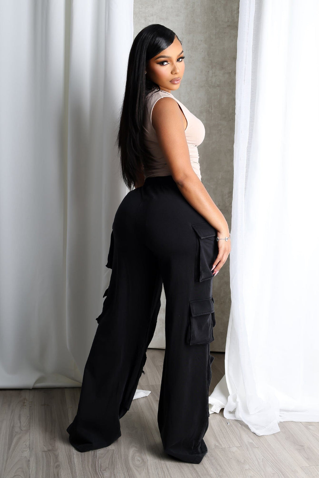 Minnie French Terry Cargo Pants