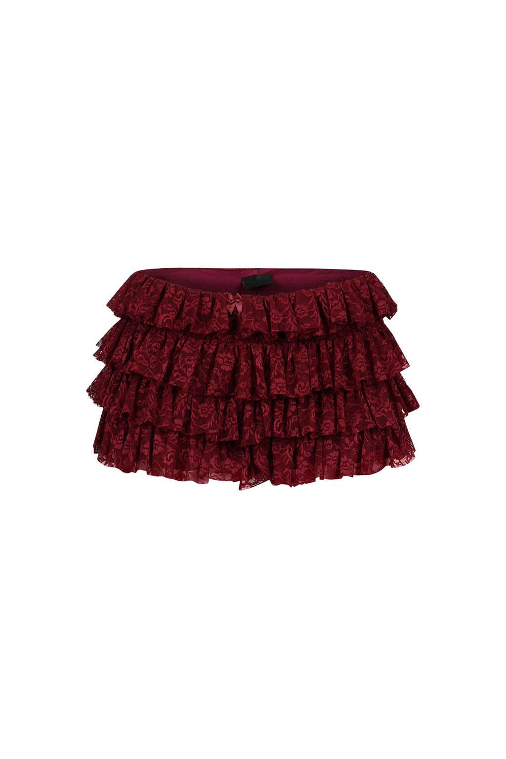 Like A Doll Ruffled Layered Lace Skort