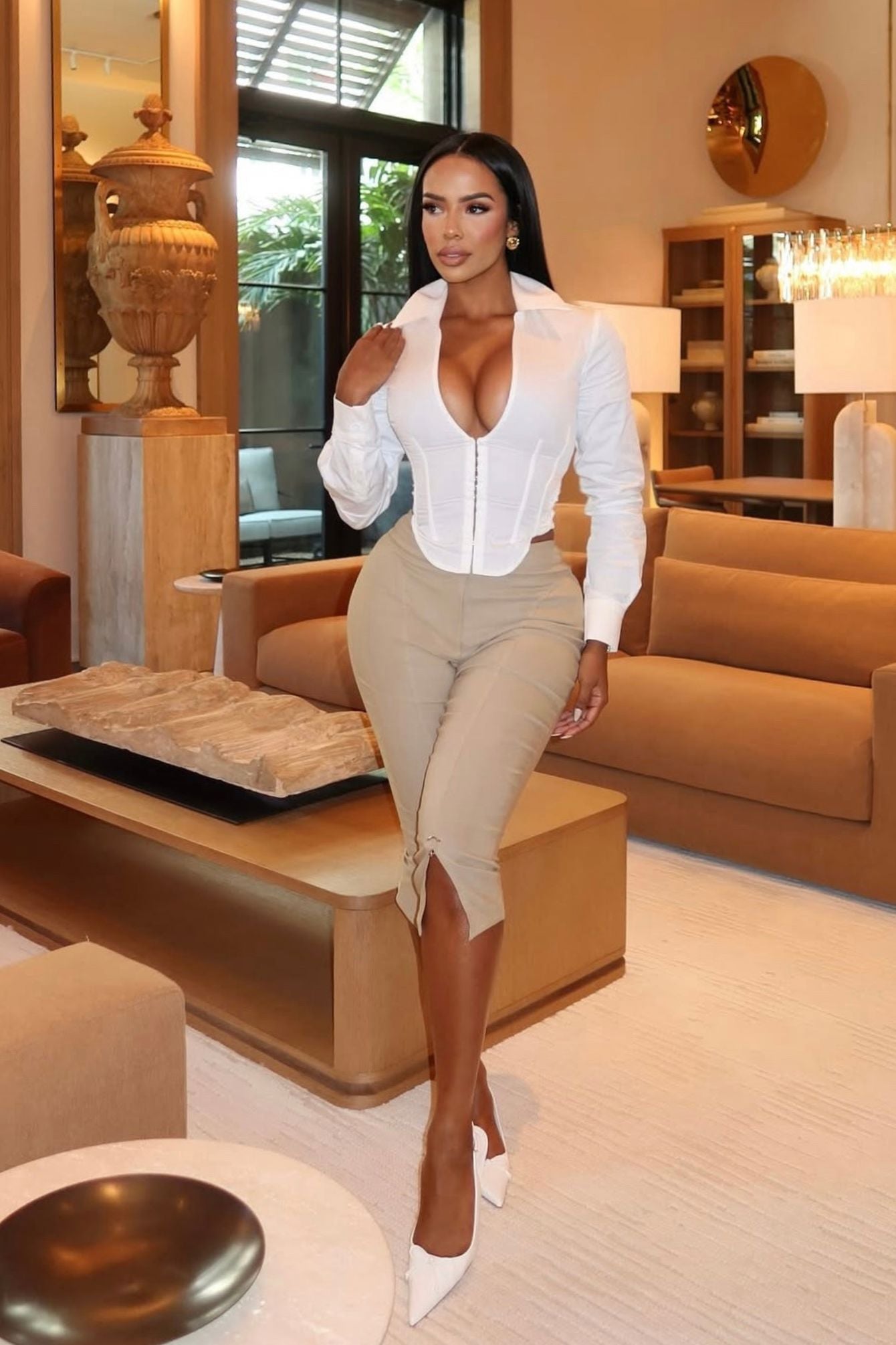 Bengaline Touch Capri Pants