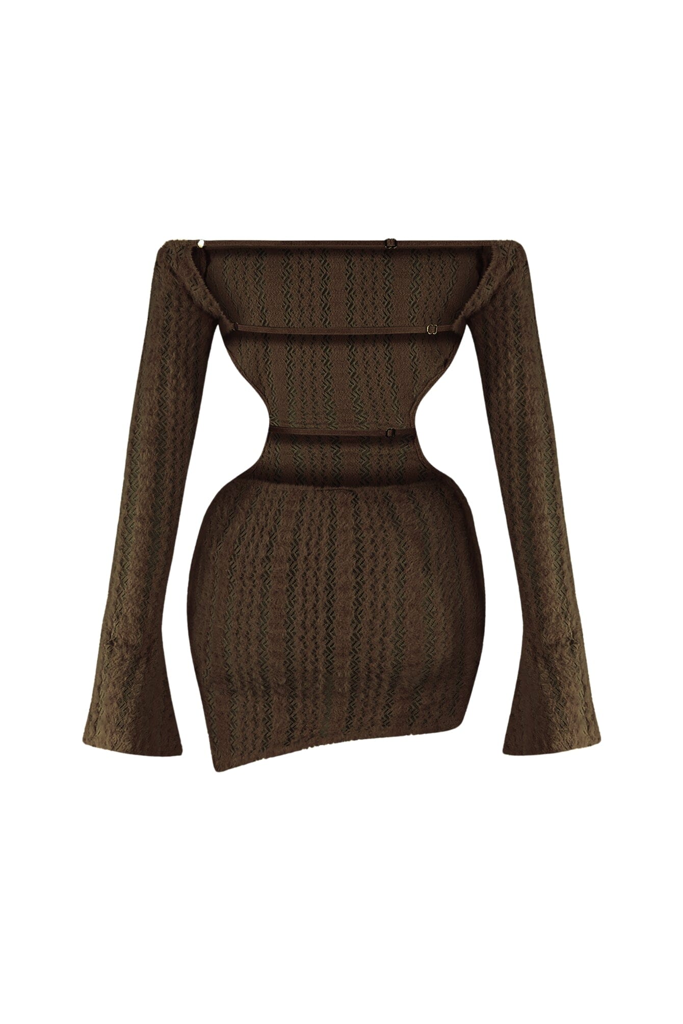 No Options Fuzzy Mini Dress