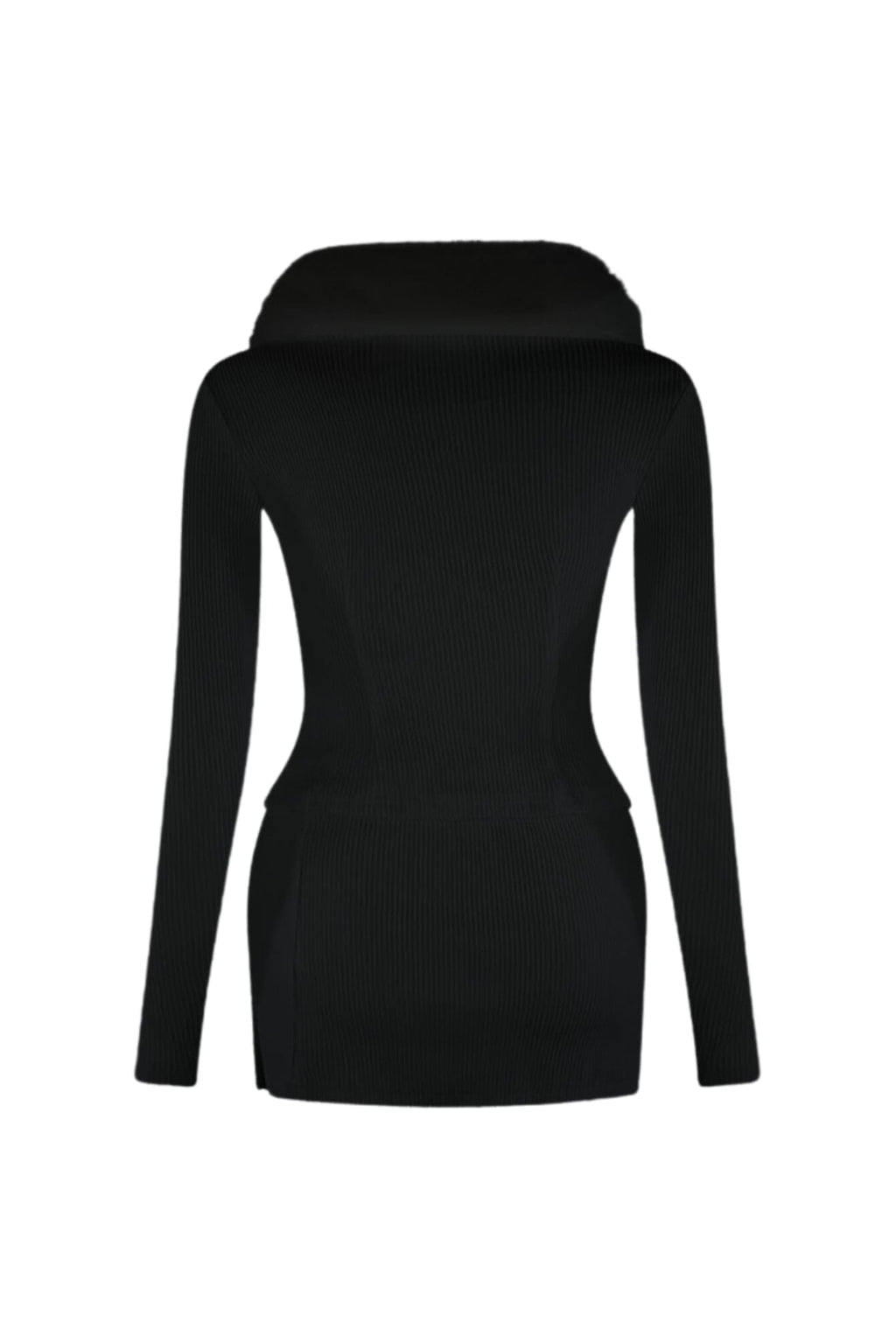 Be Fur Real Trim Top & Skirt SET