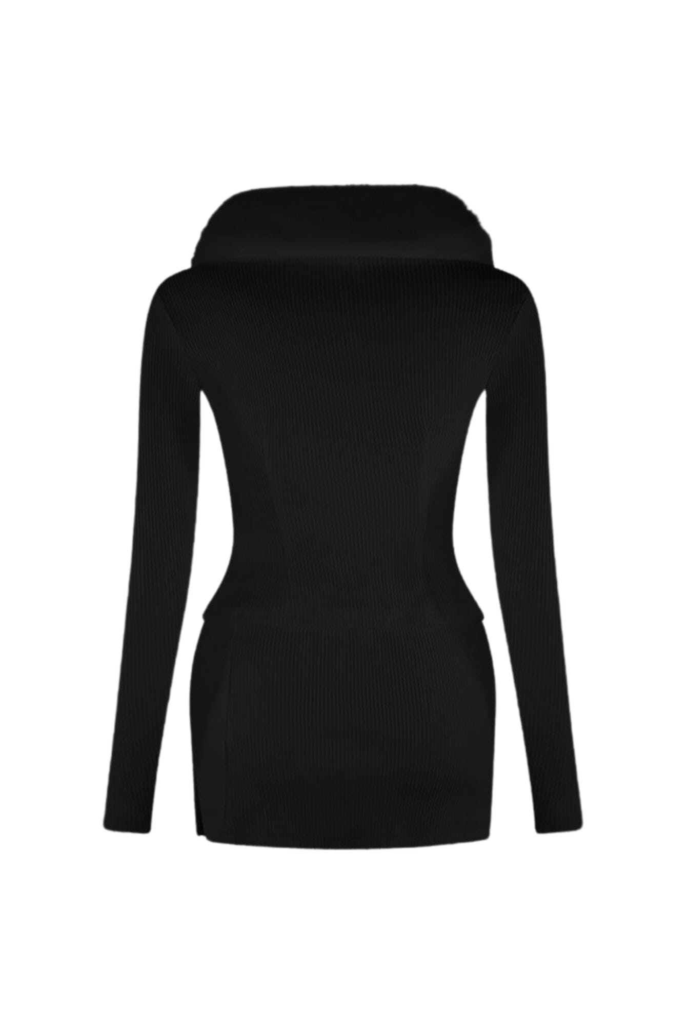 Be Fur Real Trim Top & Skirt SET