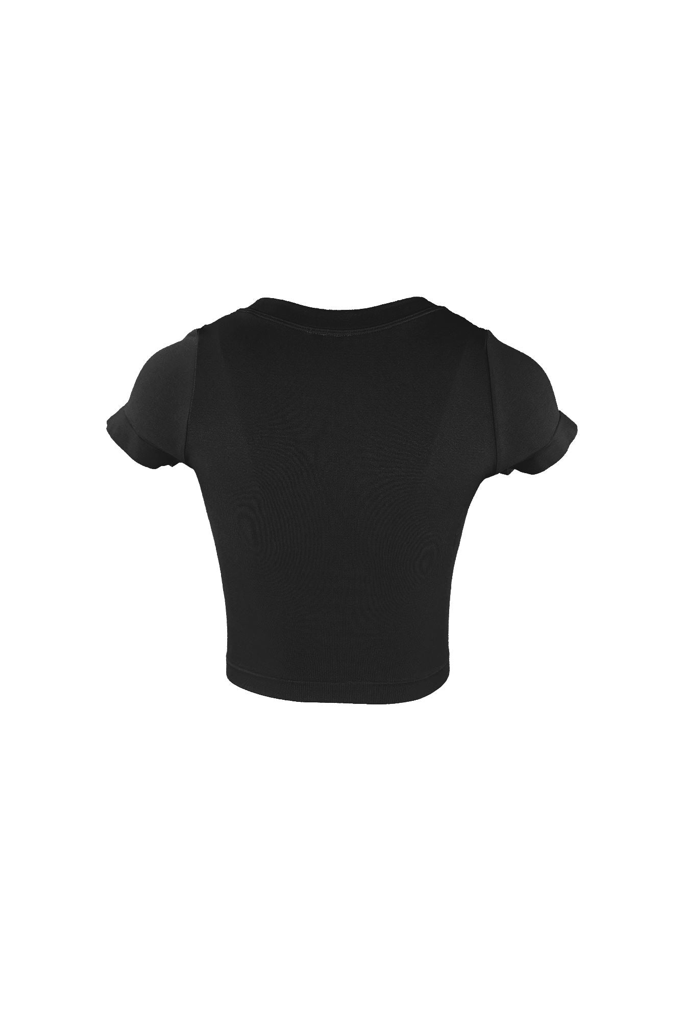 Soft Basic Smooth Cropped Tee