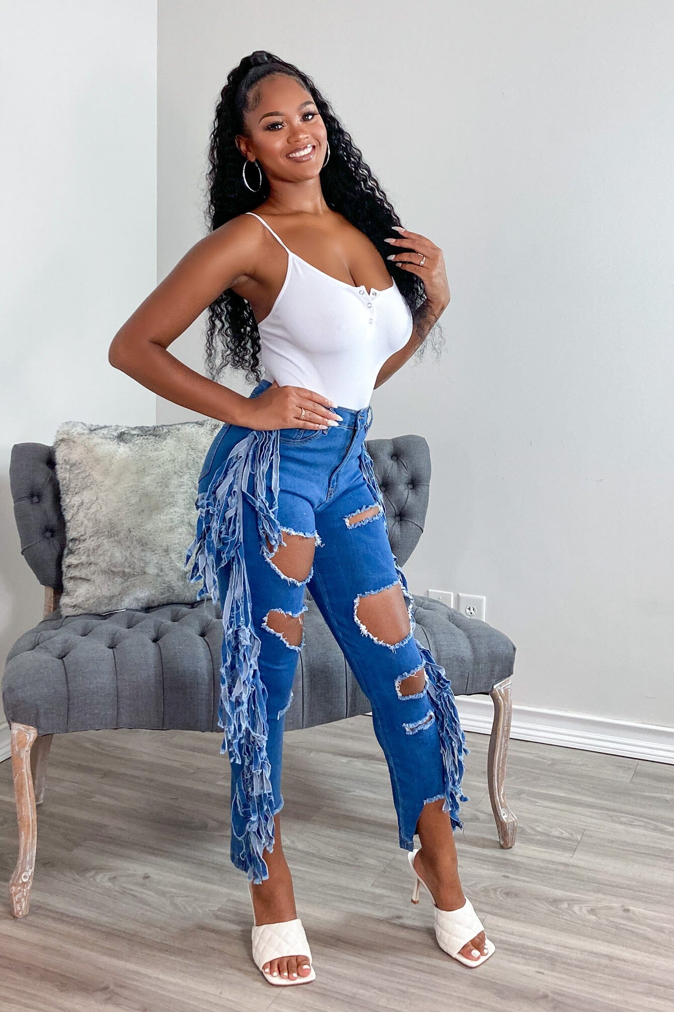 Life Is Good Ribbed Bodysuit