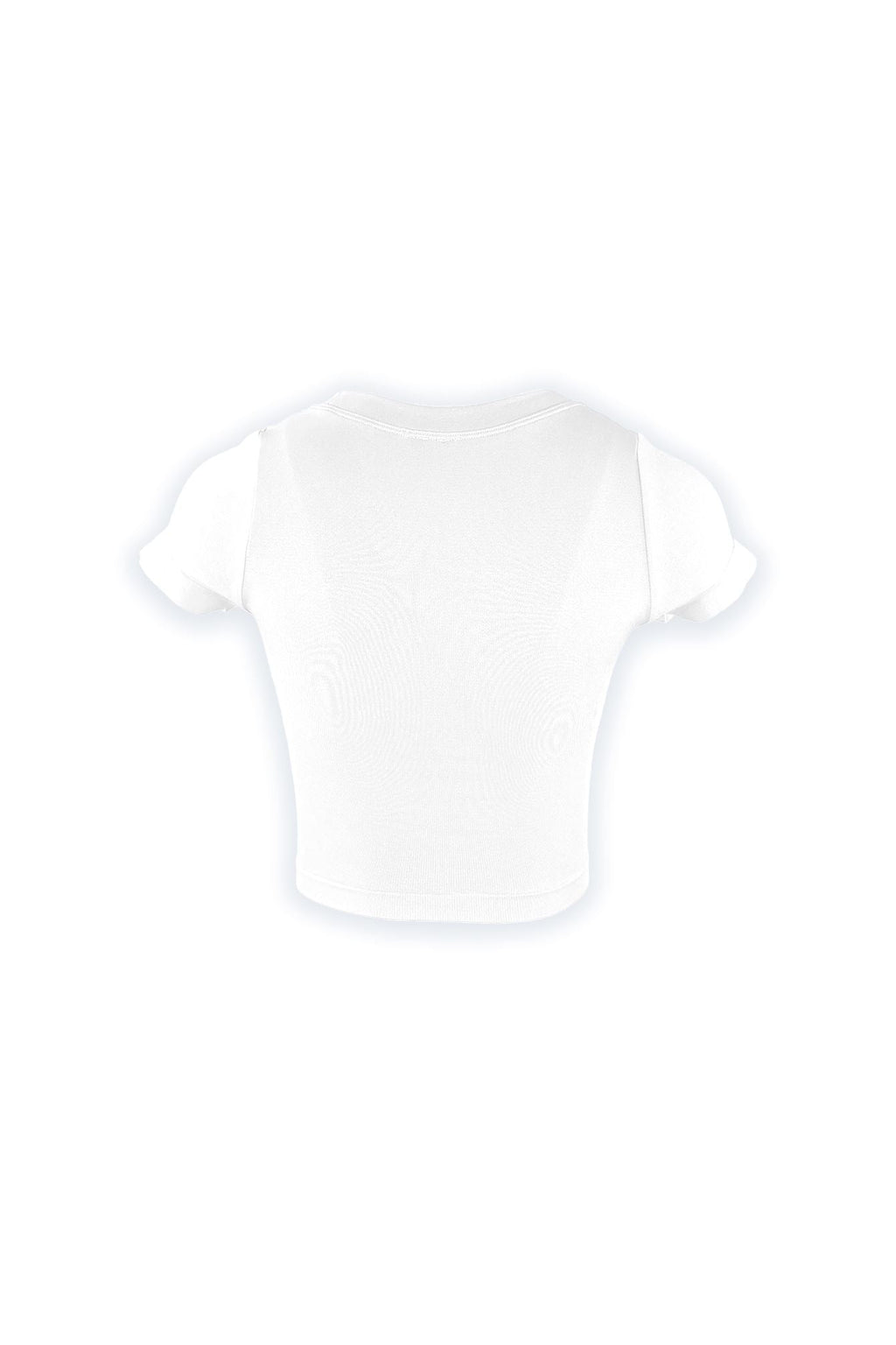 Soft Basic Smooth Cropped Tee
