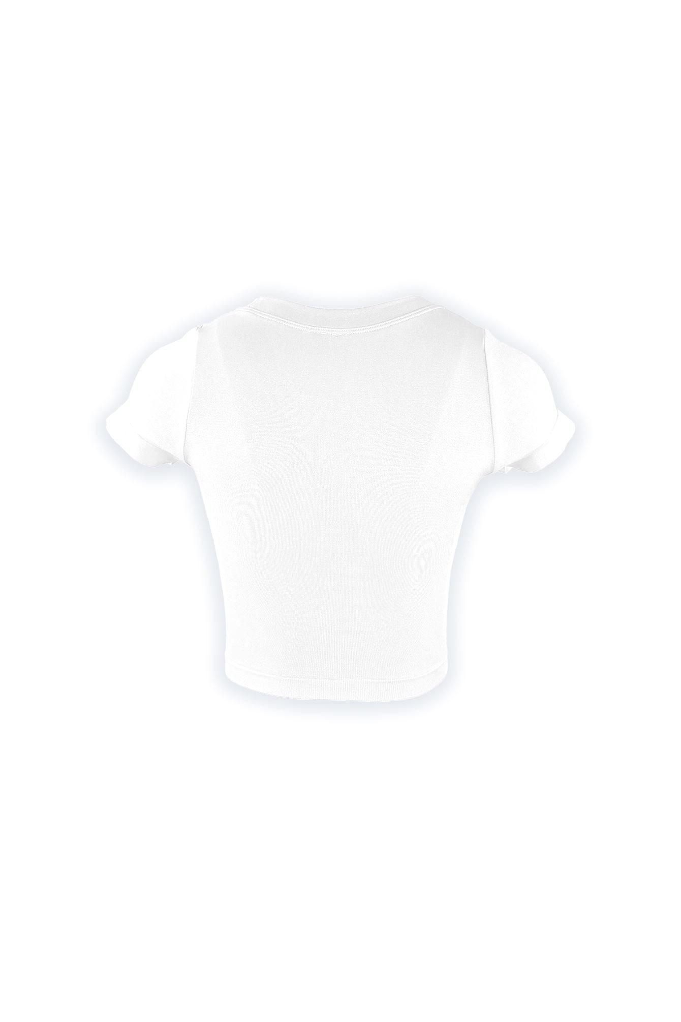 Soft Basic Smooth Cropped Tee